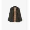 Bardzo krótki Tropical Gabardine Kensington Trench Coat Bardzo krótki Tropical Gabardine Kensington Trench Coat