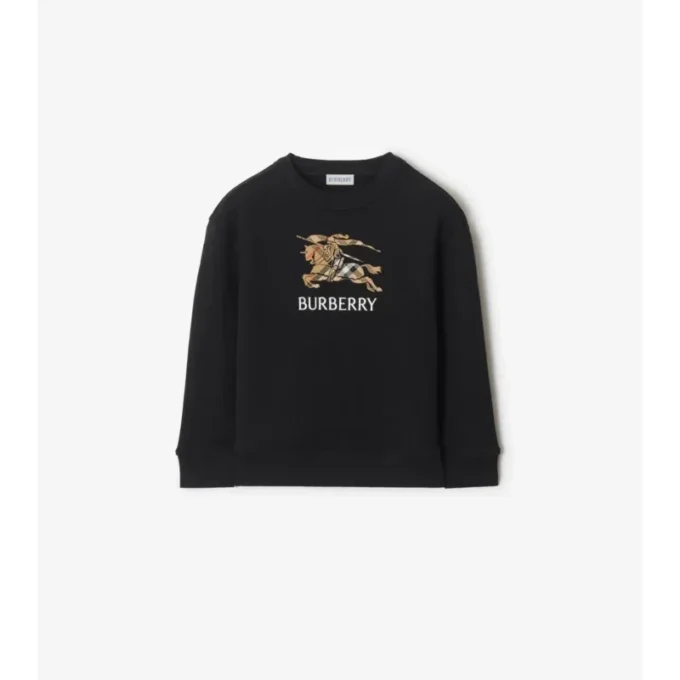 Bawełniana bluza w kratę EKD
