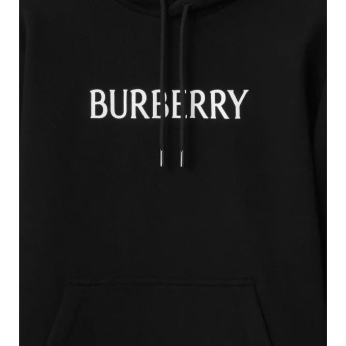 Bawełniana bluza z kapturem z logo