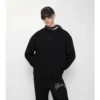 Bawełniana bluza z logo w stylu kursywnym Bawełniana bluza z logo w stylu kursywnym