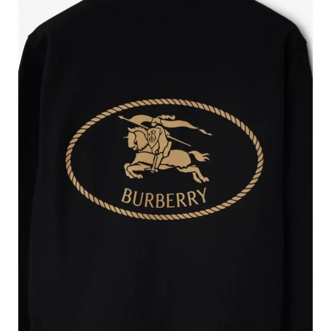 Bawełniana bluza z nadrukiem Knight Stamp