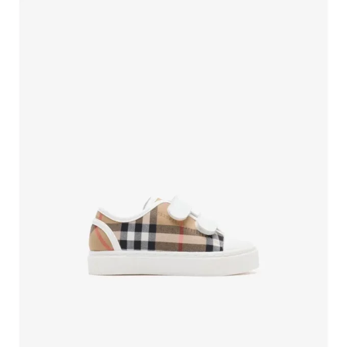 Bawełniane Sneakersy w kratę