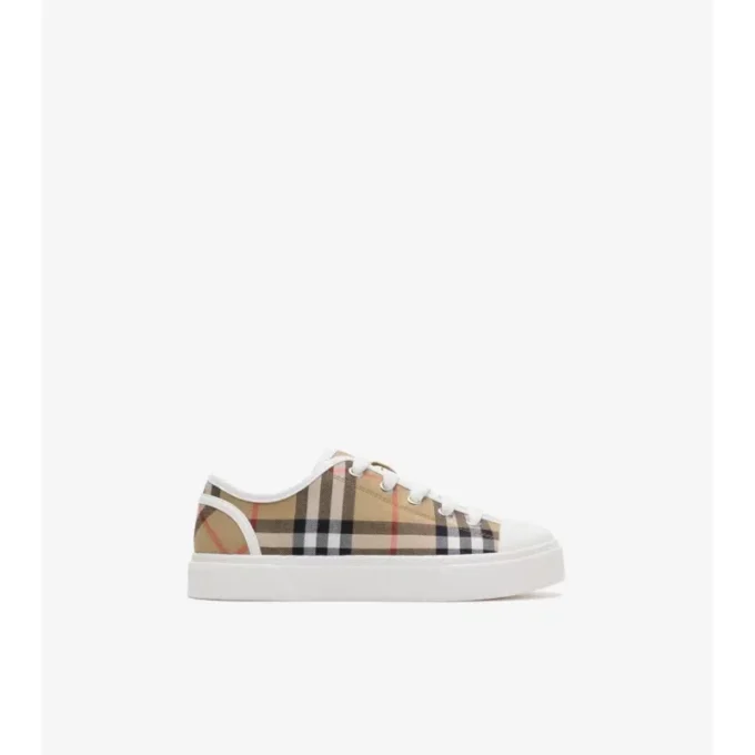 Bawełniane Sneakersy w kratę