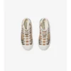 Bawełniane Sneakersy z wysoką cholewką w kratę