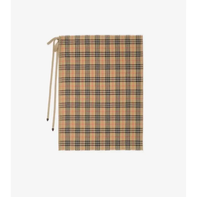 Bawełniany sarong w kratę