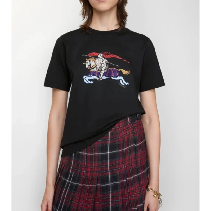 Bawełniany T-shirt Crystal Ekd Bawełniany T-shirt Crystal Ekd