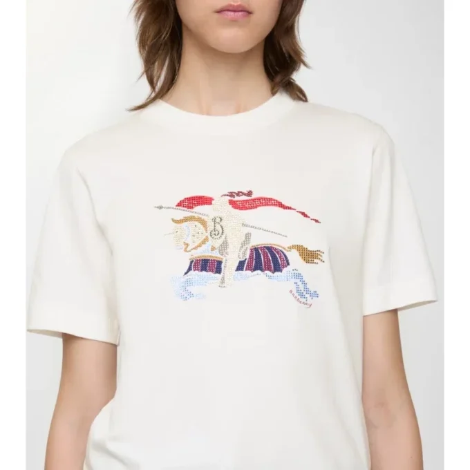 Bawełniany T-shirt Crystal Ekd