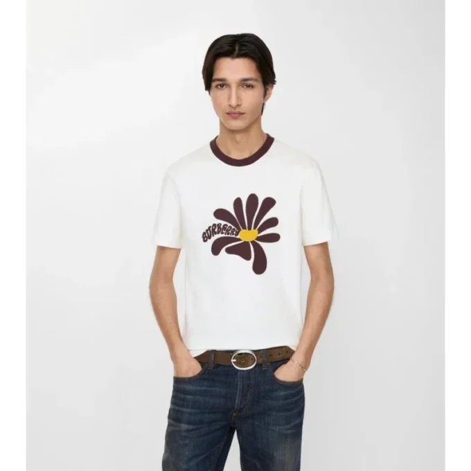 Bawełniany T-shirt Daisy