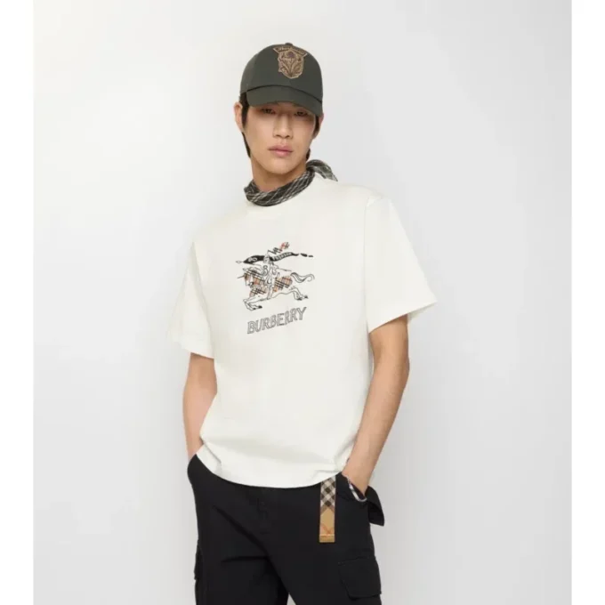 Bawełniany T-shirt Ekd Sketch