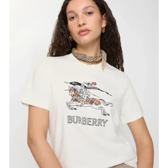 Bawełniany T-shirt Ekd Sketch