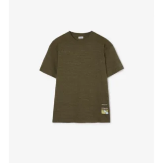 Bawełniany T-shirt Landscape Label