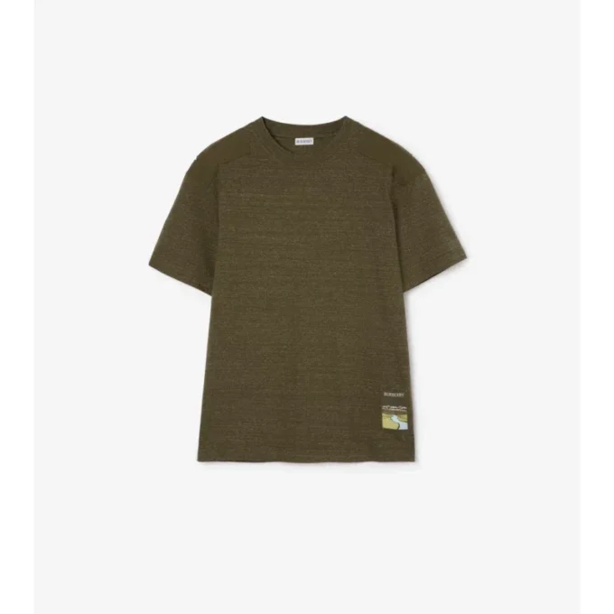 Bawełniany T-shirt Landscape Label