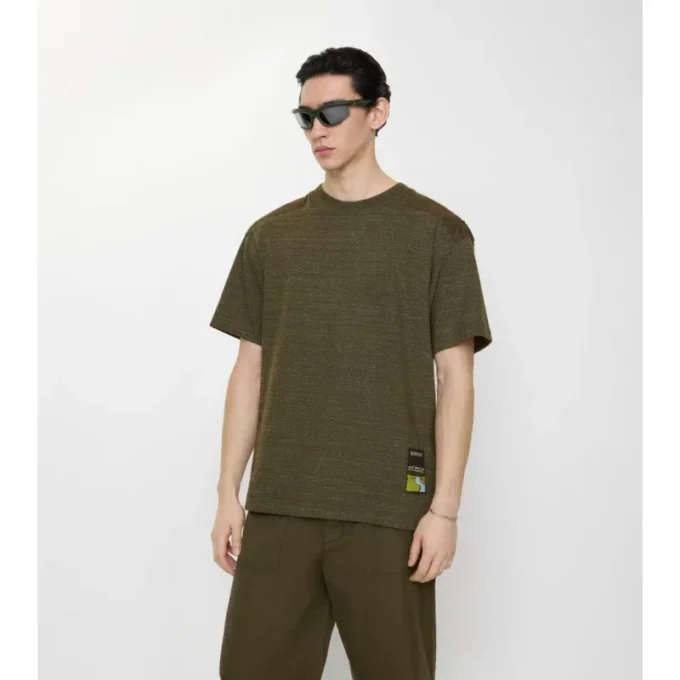 Bawełniany T-shirt Landscape Label