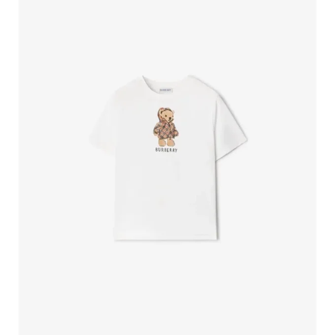 Bawełniany T-shirt Puffer Bear