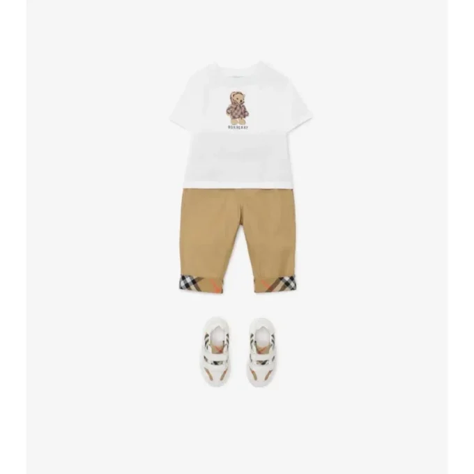 Bawełniany T-shirt Puffer Bear
