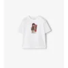 Bawełniany T-shirt Ski Bear