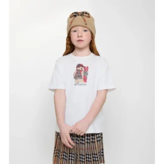 Bawełniany T-shirt Ski Bear