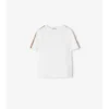 Bawełniany T-shirt w kratę