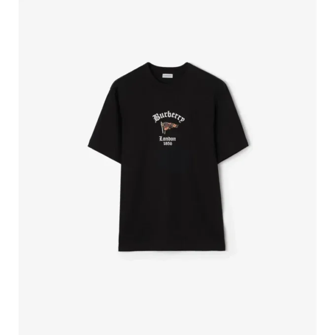 Bawełniany T-shirt w kratę