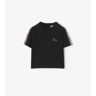 Bawełniany T-shirt w kratę