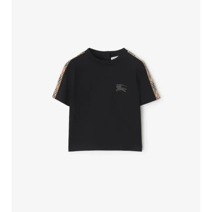 Bawełniany T-shirt w kratę