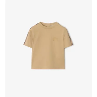 Bawełniany T-shirt w kratę