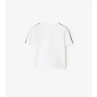 Bawełniany T-shirt w kratę
