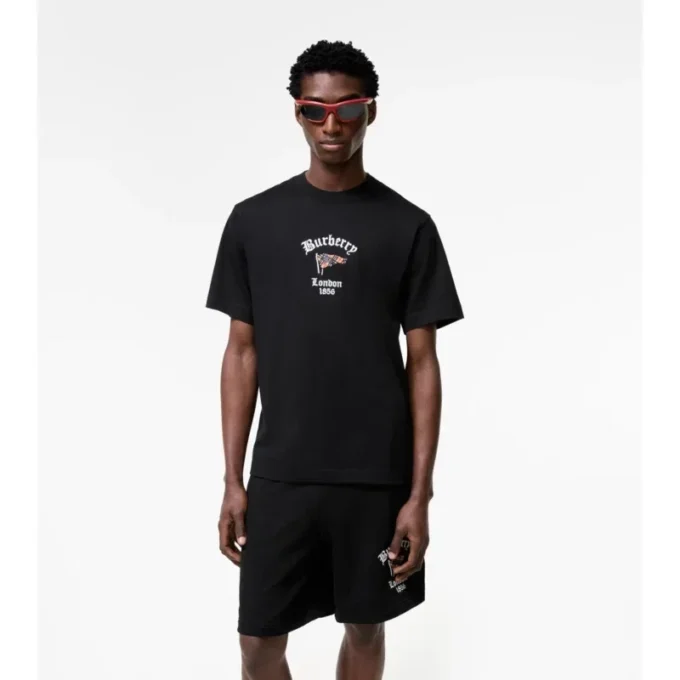 Bawełniany T-shirt w kratę