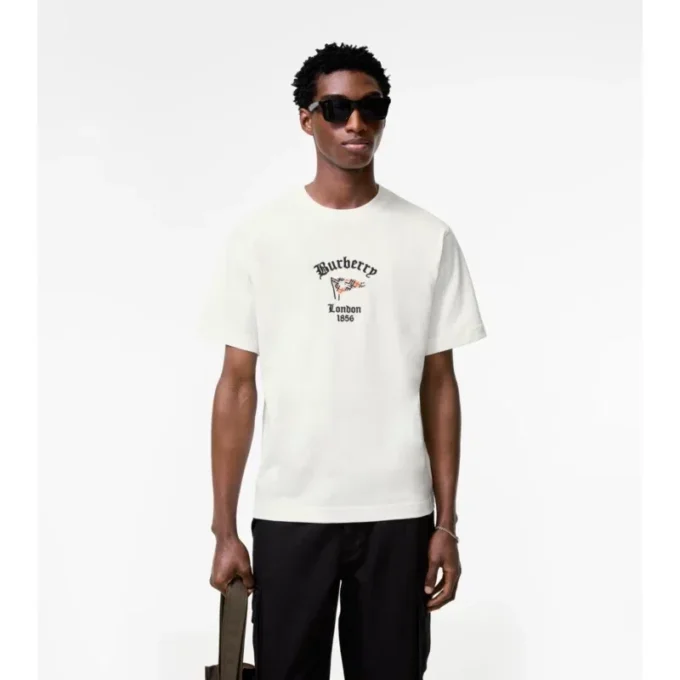 Bawełniany T-shirt w kratę