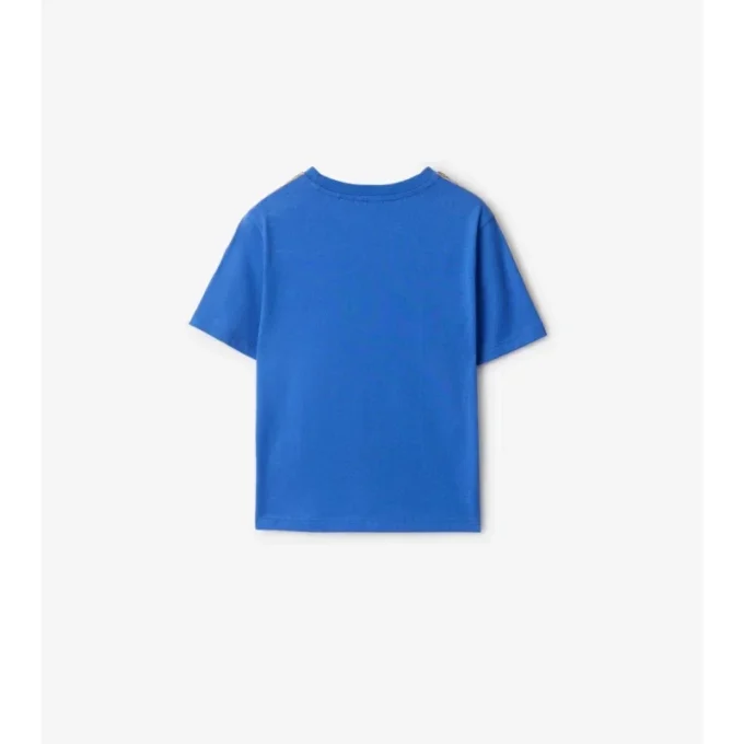 Bawełniany T-shirt w kratę