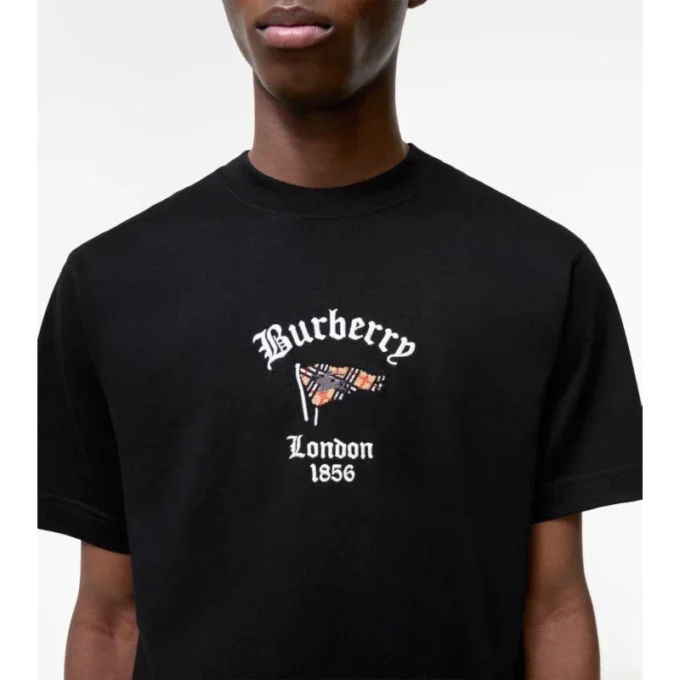 Bawełniany T-shirt w kratę