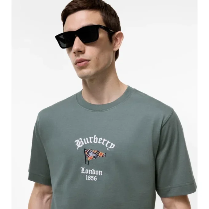 Bawełniany T-shirt w kratę
