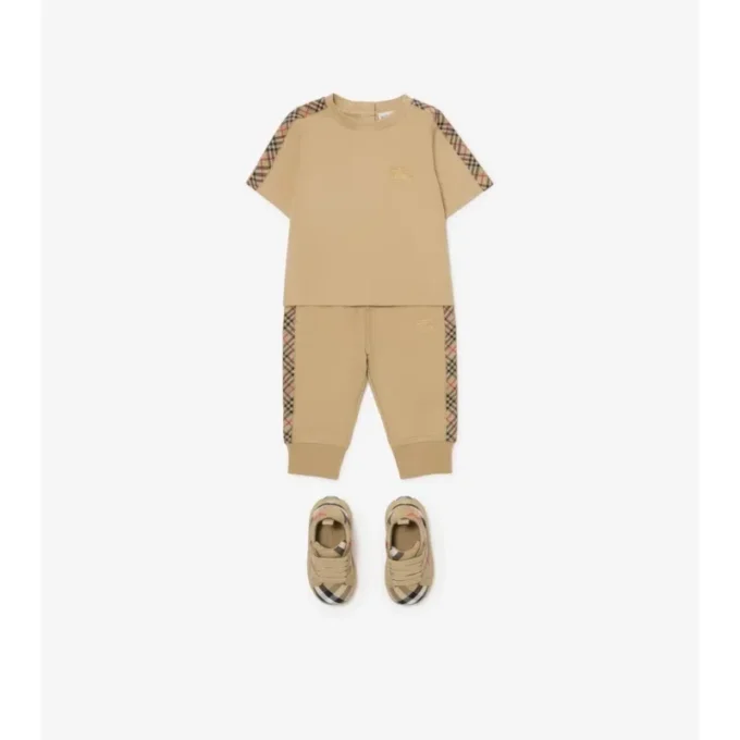 Bawełniany T-shirt w kratę