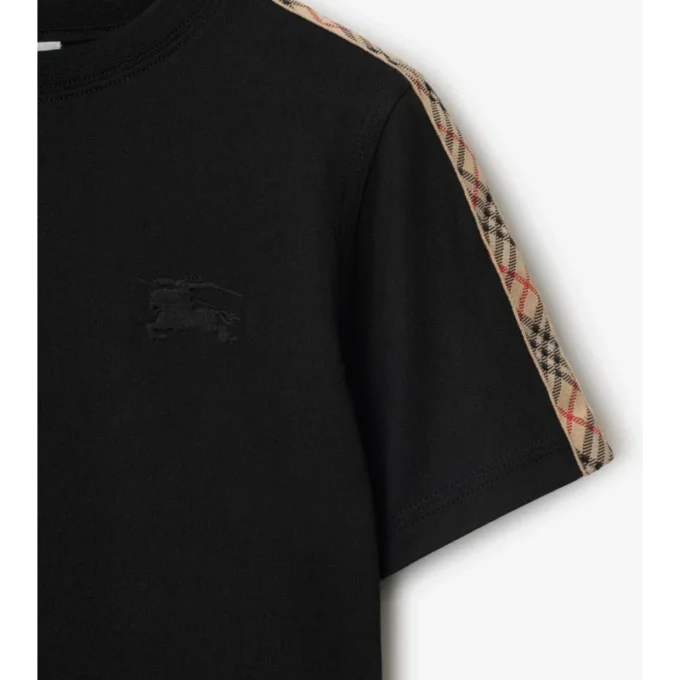 Bawełniany T-shirt w kratę