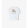 Bawełniany T-shirt w kratę EKD