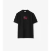 Bawełniany T-shirt w kratę EKD