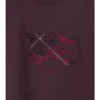 Bawełniany T-shirt w kratę EKD
