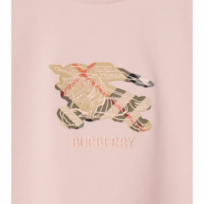 Bawełniany T-shirt w kratę EKD