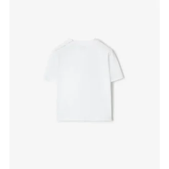 Bawełniany T-shirt w kratę EKD