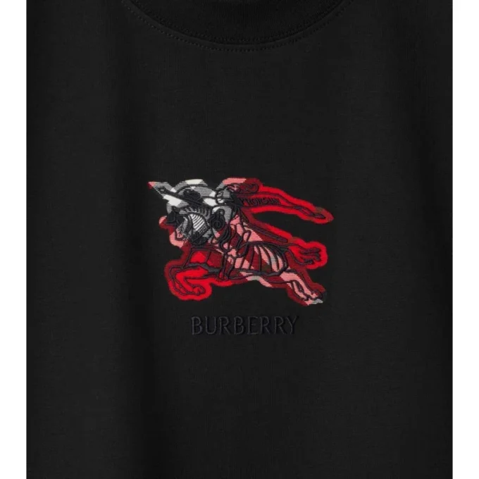 Bawełniany T-shirt w kratę EKD