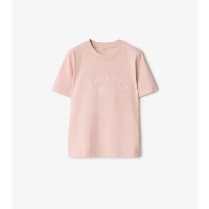 Bawełniany T-shirt z gotyckim logo