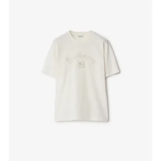 Bawełniany T-shirt z gotyckim logo