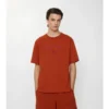 Bawełniany T-shirt z gotyckim logo Bawełniany T-shirt z gotyckim logo