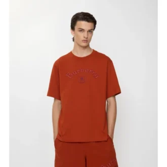 Bawełniany T-shirt z gotyckim logo