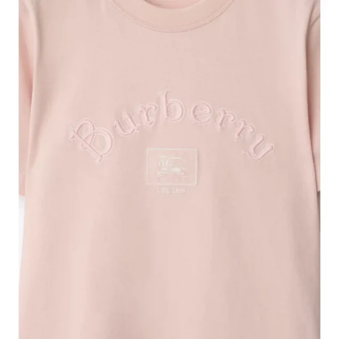Bawełniany T-shirt z gotyckim logo