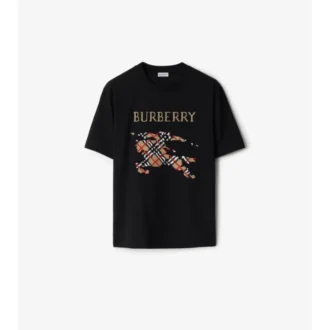 Bawełniany T-shirt z haftem krzyżykowym EKD Bawełniany T-shirt z haftem krzyżykowym EKD