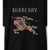 Bawełniany T-shirt z haftem krzyżykowym EKD