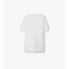 Bawełniany T-shirt z kieszenią w kratę