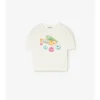 Bawełniany T-shirt z kryształkami Candy Rock