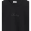 Bawełniany T-shirt z kursywnym logo w kratkę Bawełniany T-shirt z kursywnym logo w kratkę